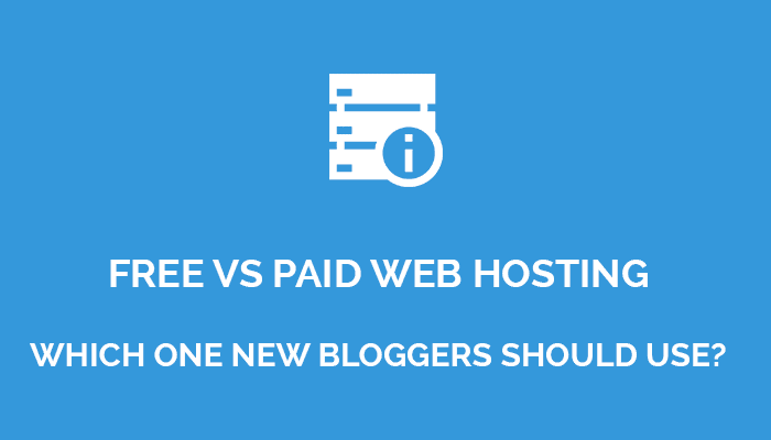 Free Web Hosting Vs Paid Web Hosting