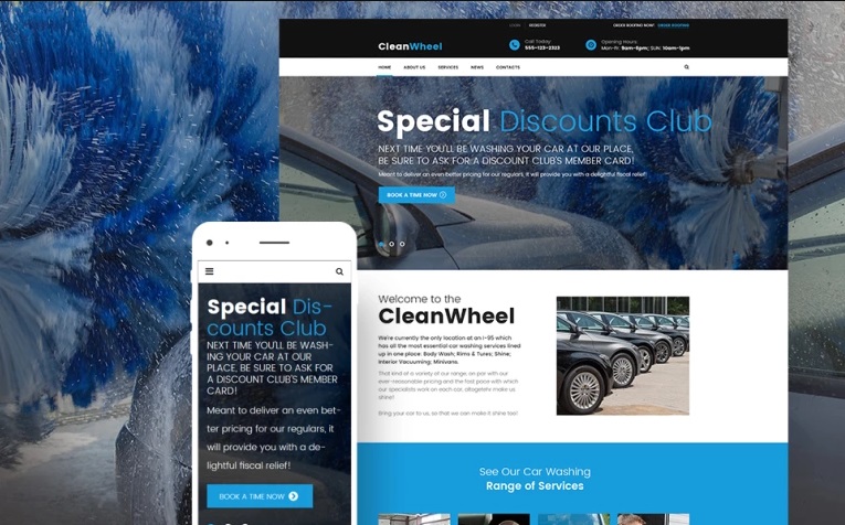 Cleanwheel WordPress Theme
